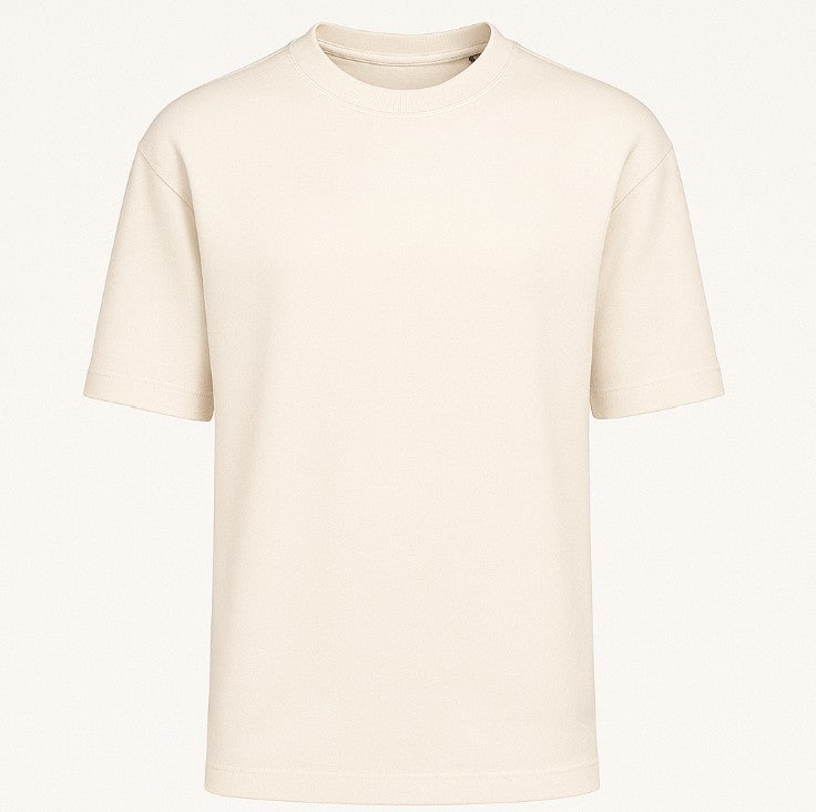 T-shirt unisexe oversize manches courtes personnalisé