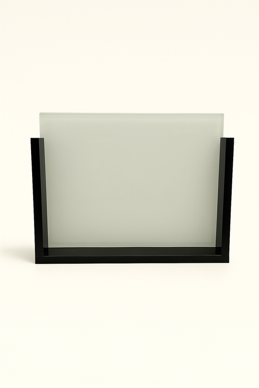 Cadre photo en verre - Format 17.8 x 12.7 x 0.3 cm personnalisé